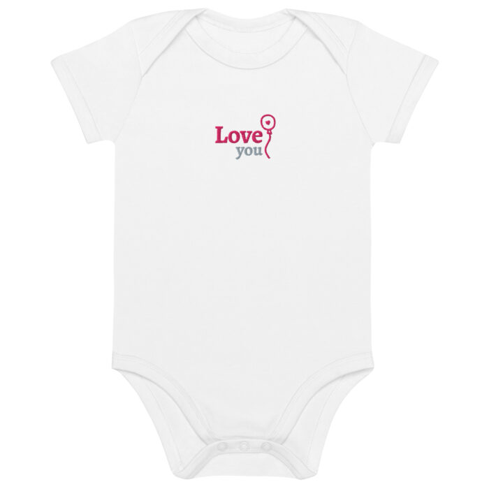 Organic cotton baby bodysuit