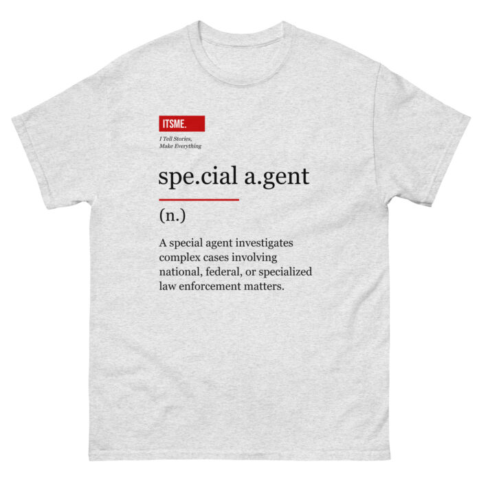 Special Agent Definition Unisex T-Shirt - Serious Meaning Tee