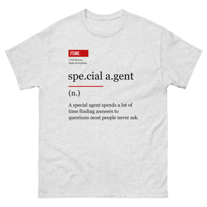 Special Agent Definition Unisex T-Shirt - Funny Agent Gift