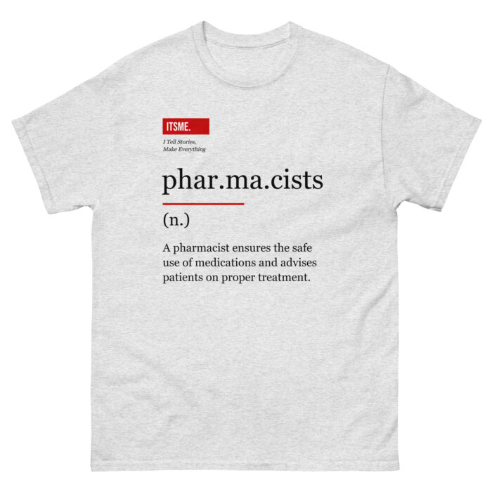 Pharmacist Definition Unisex T-Shirt - Serious Meaning Tee